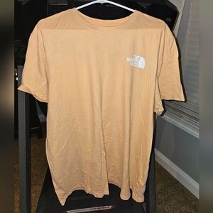 Men's The North Face T-Shirt - Orange, Blue - Size XXL